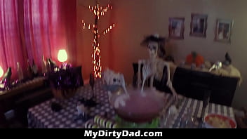 Trick or Treat Papa Your Stepdaughter Is Getting Into Some Mischief This Year Hehe - Mydirtydad