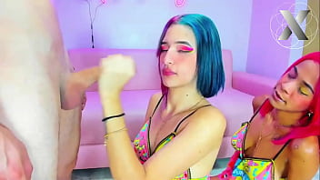 jazmin and candy fuck her rough deepthroat