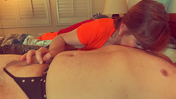 Granny Velma Dinkley Closeup Blowjob POV