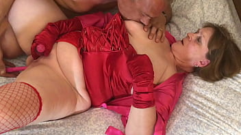 Granny'_s Red Hot Stix &_ Dick Double Cum