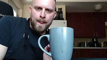 Barista Cums In Your Coffee Cup - Roleplay - Dominant Straight Guy - Dirty Talk, Masturbation and Huge Cumshot