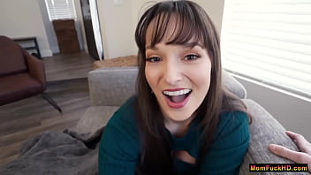 The heater broke and your stepmom is going to need your help to stay warm, but she noticed that your hands are really cold, so her breasts and pussy might be a good place to forget about hands