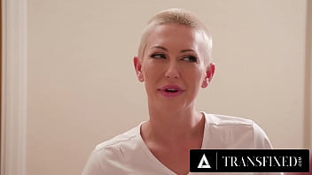 TRANSFIXED - Horny Masseuse Gives Happy Ending Threesome To Big Titted Brittney Kade &amp_ Her Husband