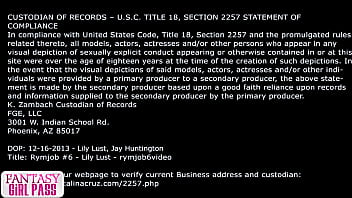 FANTASY GIRL PASS - Lily Lust Big White Cock Stretched Me