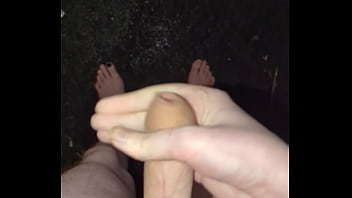 Masturbating in the rain