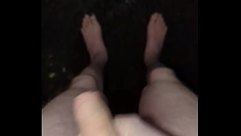 Masturbating in the rain
