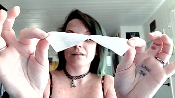 camgirl waxing hairy armpits ASMR fetish