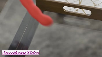 While Waiting For Their Friend, Nicole Aria &amp_ Adira Allure Do Some Girl On Girl Ass Action - SWEET HEART VIDEO