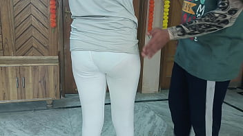 Teen Tricked Into Getting Naked for Personal Trainer and Sucking His Cock Morning Yoga Class with Sexy Student