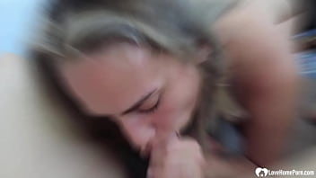 Lonely wife invited me over for a blowjob