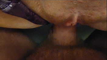 Amateur wife fucking in purple