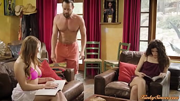 Big tits wife having sex with neighbor