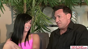 Stepdad entertaining then fucking his bored stepdaughter