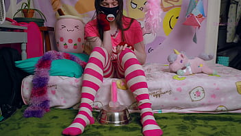 4k | Femdom femboy dildo cbt! (Teaser)