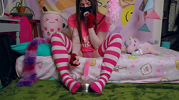 4k | Femdom femboy dildo cbt! (Teaser)