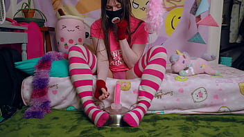 4k | Femdom femboy dildo cbt! (Teaser)