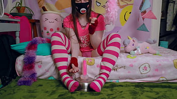 4k | Femdom femboy dildo cbt! (Teaser)