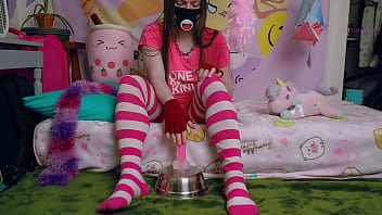 4k | Femdom femboy dildo cbt! (Teaser)