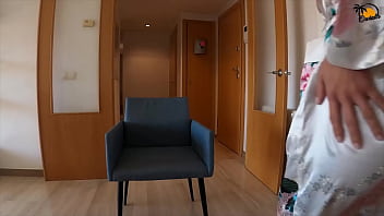 Pizza delivery guy cums in nasty mommy&#039_s pussy