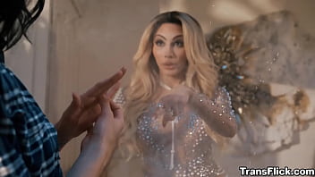 Transgender Ariel Demure loves eating wet juicy pussy. Ariel, sees that it'_s time for her to help Charlotte, since she'_s straight, but she'_s eventually won over, having the sensual sex of her lifetime