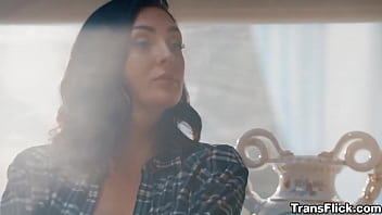 Transgender Ariel Demure loves eating wet juicy pussy. Ariel, sees that it'_s time for her to help Charlotte, since she'_s straight, but she'_s eventually won over, having the sensual sex of her lifetime