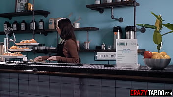 Big ass teen Hazel Moore enjoyed hot pussy licking with hot small tits babe Aria Valencia