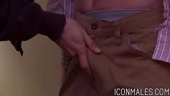 Naughty Kory Houston enjoys banging hot stud Calvin Banks