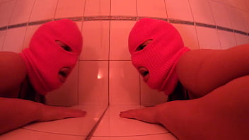 Babe is getting fucked in the Bathroom from behind !