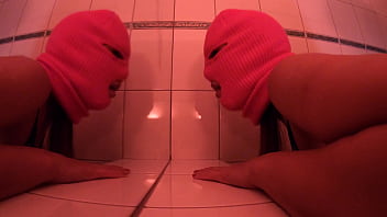 Babe is getting fucked in the Bathroom from behind !