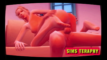 Sims Therapy - Beautiful girl fucks with her deaf cousin