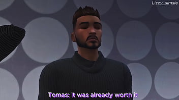 Horny stepsister get fucked by stepbrother and a stranger - sims 4 - 3D animation