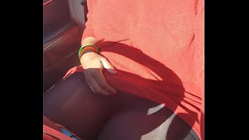 Ebony Beauty Yuki-Senpai Flicks Her Sexy Pussy On Roadside (KuroYukiExperience)