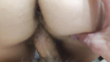 Owner of the apartment back to home suddenly and fucked girl with hairy pussy who was cleaning his house 4k. He fucking her on the washing machine until cum in her pussy