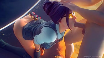 Fortnite Rook Gets Fucked in the mouth By Team Mate