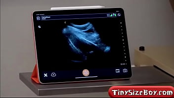 Medical Office bareback threeway