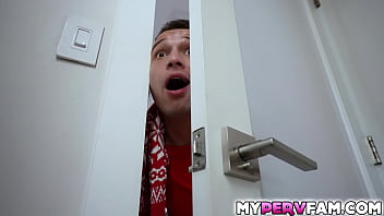 What a fucked up x-mas! Naughty Natasha Nice gets a butt plug from Santa, and gets anal fucked by her stepson Johnny Love on Christmas Eve!