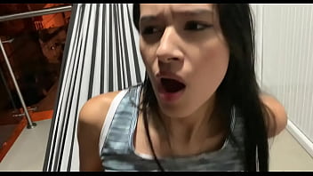Outdoor anal sex on the balcony. A passerby looks at us!