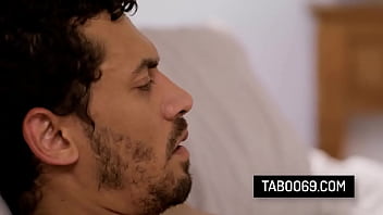 Horny professor in threesome with his teen student Melody Marks and her boyfriend