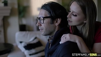 Stepdaughter seducing pissed off stepdad