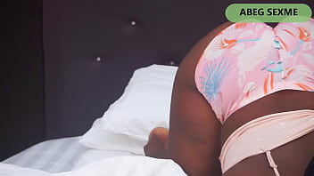 The Big black ass with wet horny pussy got fucked hardcore and she wants more