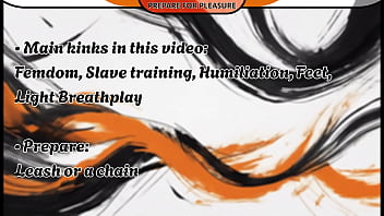 JOI Makima'_s slave training [Femdom, Slave training, Humiliation, Feet]