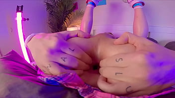 Femdom Strapon Pegging POV action