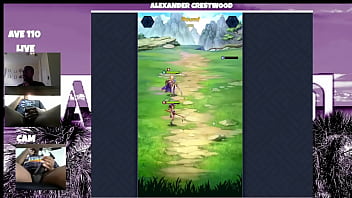 Stroking Black Cock While Gaming King of Kinks