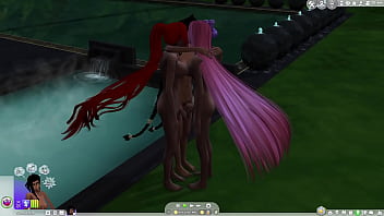 sims 4 futas fun in mansion manor