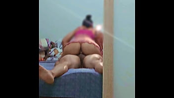 My stepsister made me cum by sitting wildly on my dick.