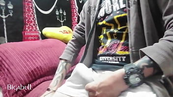 Verga de viejo poderosa