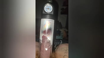 Here'_s my DICK, I'_m training him with a vacuum pump! I have already made  3 centimeters