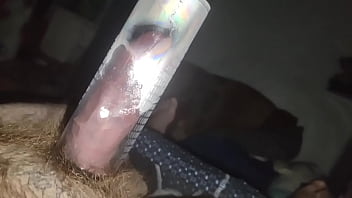 Here&#039_s my DICK, I&#039_m training him with a vacuum pump! I have already made  3 centimeters