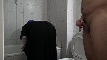 55 year old turkish cleaning maid always let me cum in her pussy