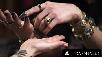 TRANSFIXED - ASMR Trans Fortune Teller Ariel Demure Hard Fucks Hot Tattooed Customer Vanessa Vega